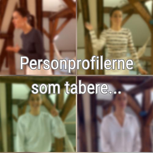 Sådan reagerer C-profilen (blå) når de taber - se videoen på Personprofil.dk